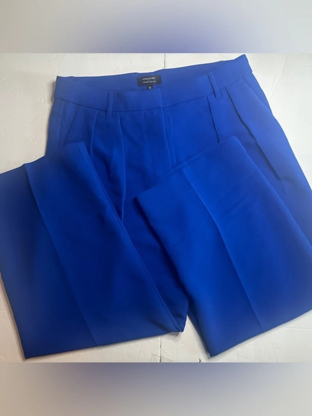 NWT Banana Republic Royal Blue Dress Pants Size 12 - Picture 1 of 13